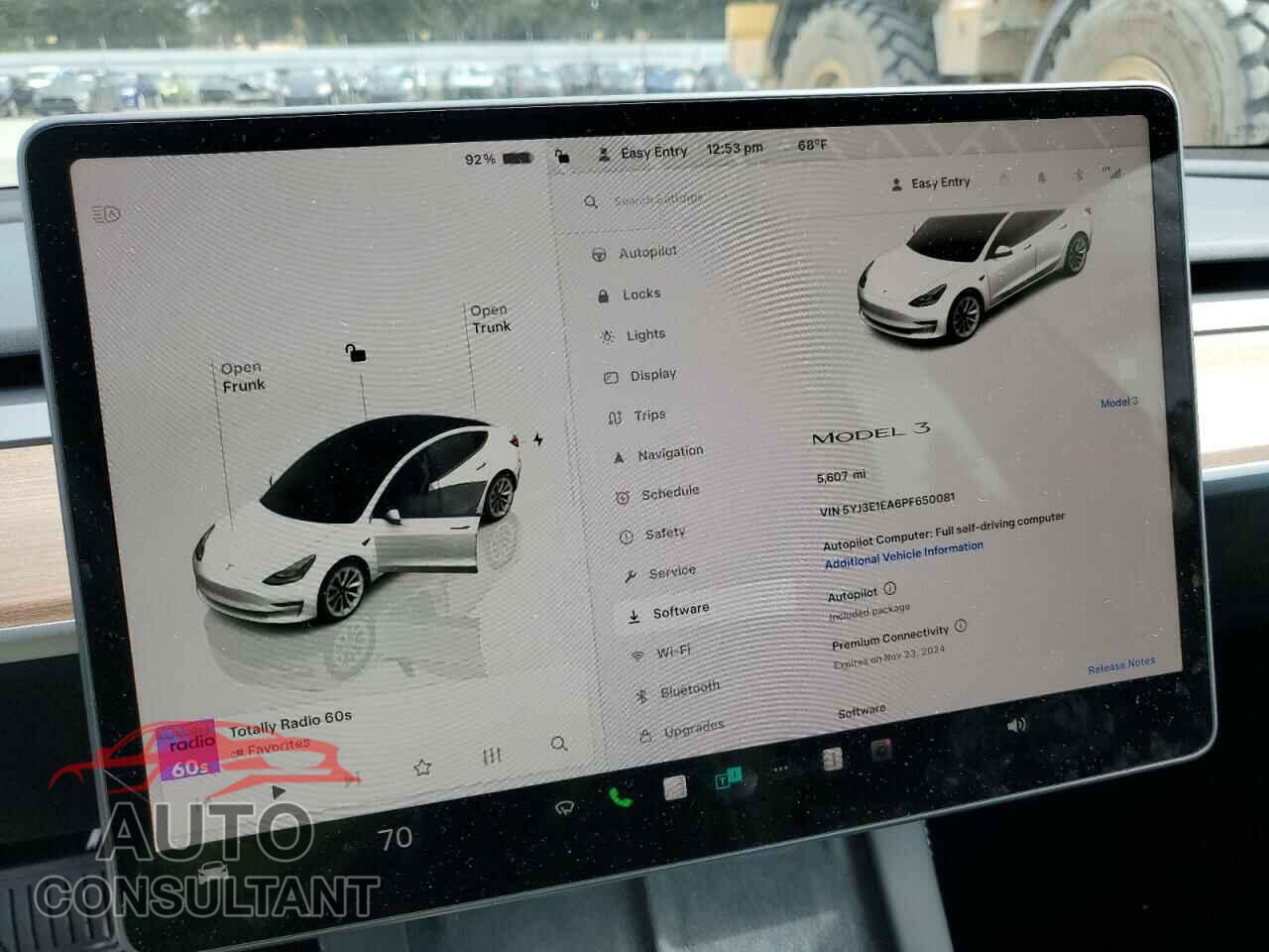 TESLA MODEL 3 2023 - 5YJ3E1EA6PF650081