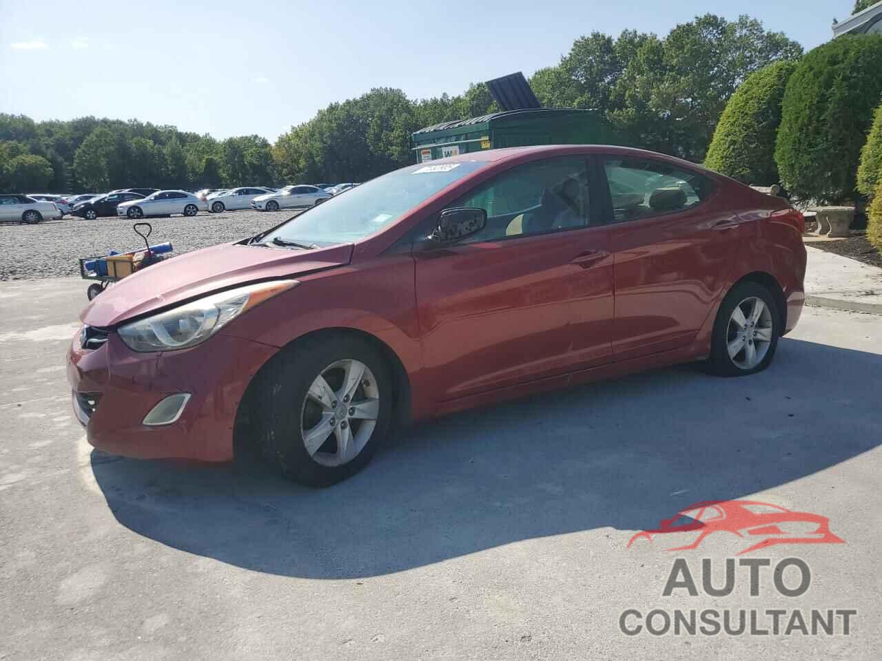 HYUNDAI ELANTRA 2012 - KMHDH4AE4CU295186