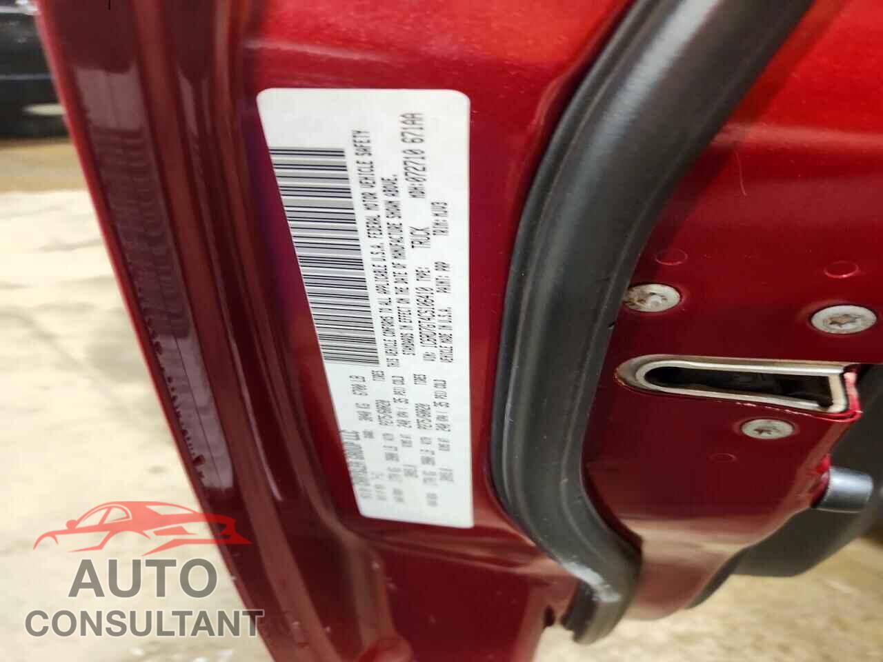 DODGE RAM 1500 2012 - 1C6RD7GT4CS106410