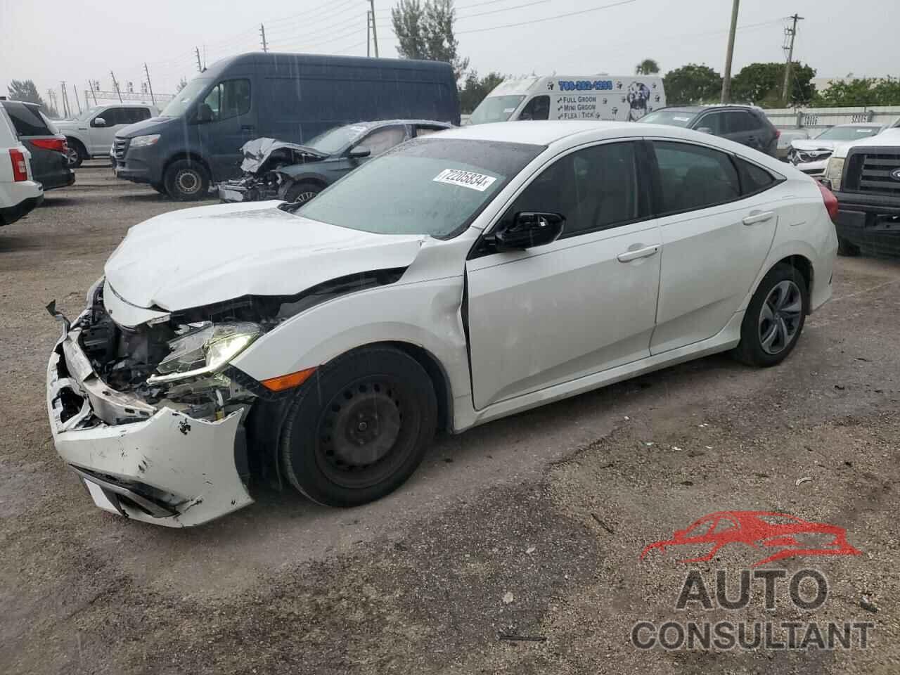 HONDA CIVIC 2019 - 2HGFC2F65KH572397