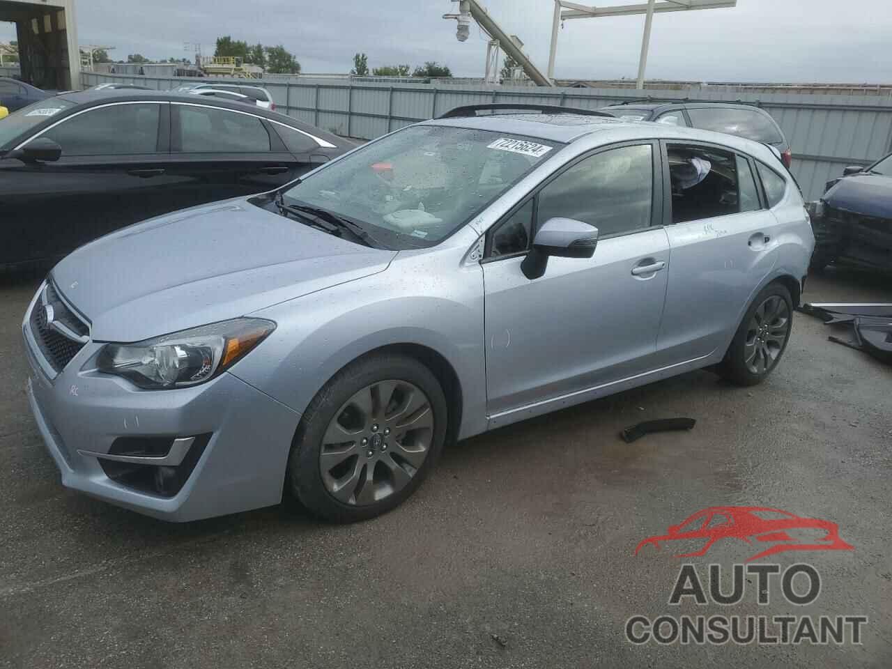 SUBARU IMPREZA 2016 - JF1GPAY65GH201662