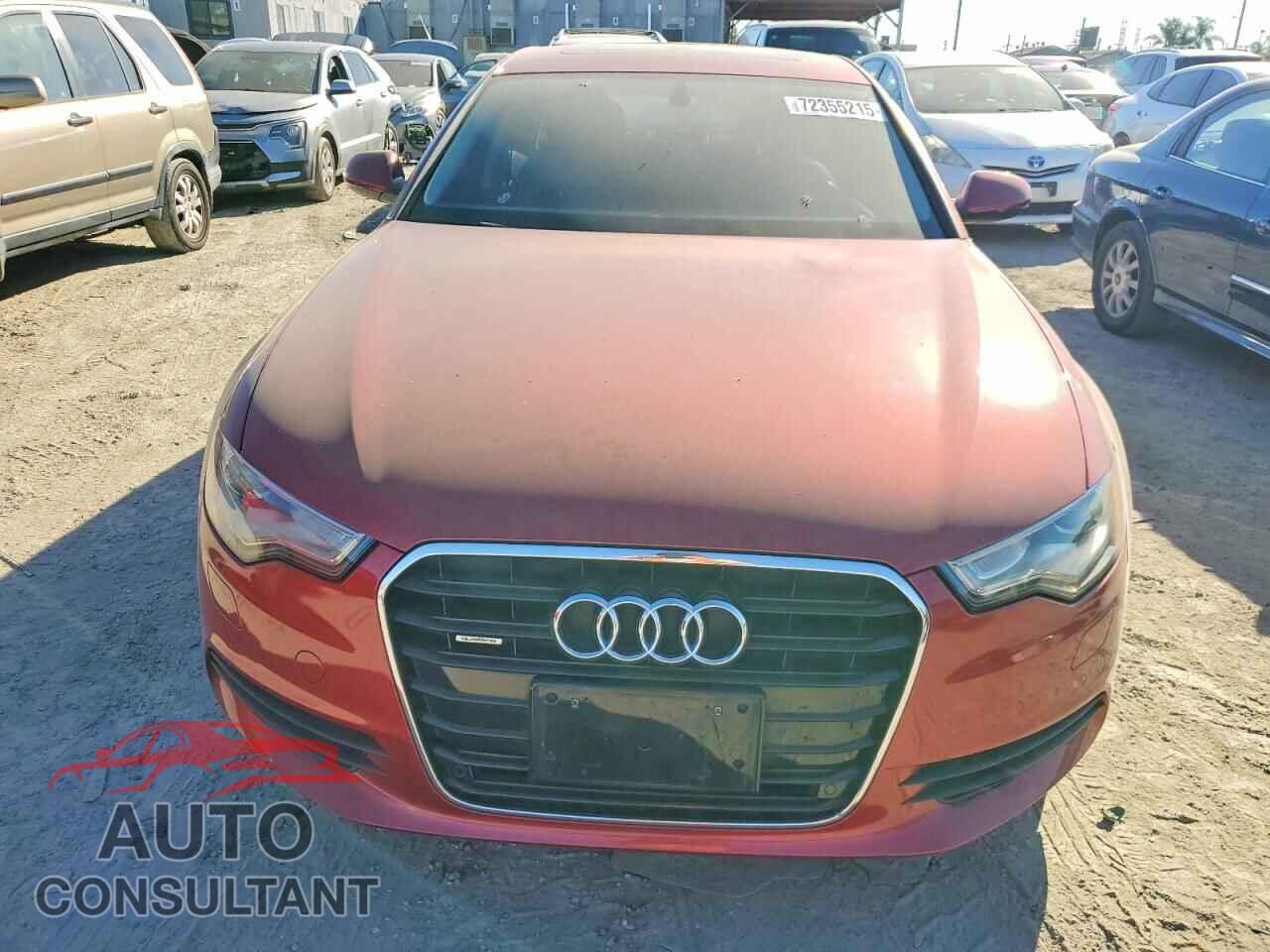 AUDI A6 2013 - WAUGGAFC0DN003861