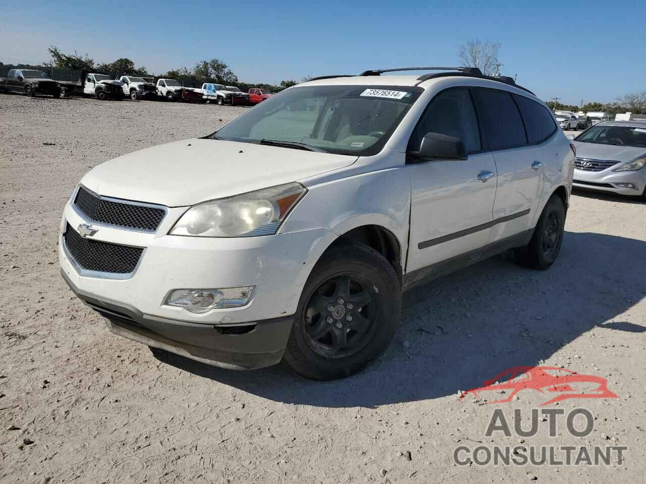 CHEVROLET TRAVERSE 2012 - 1GNKRFED5CJ403605