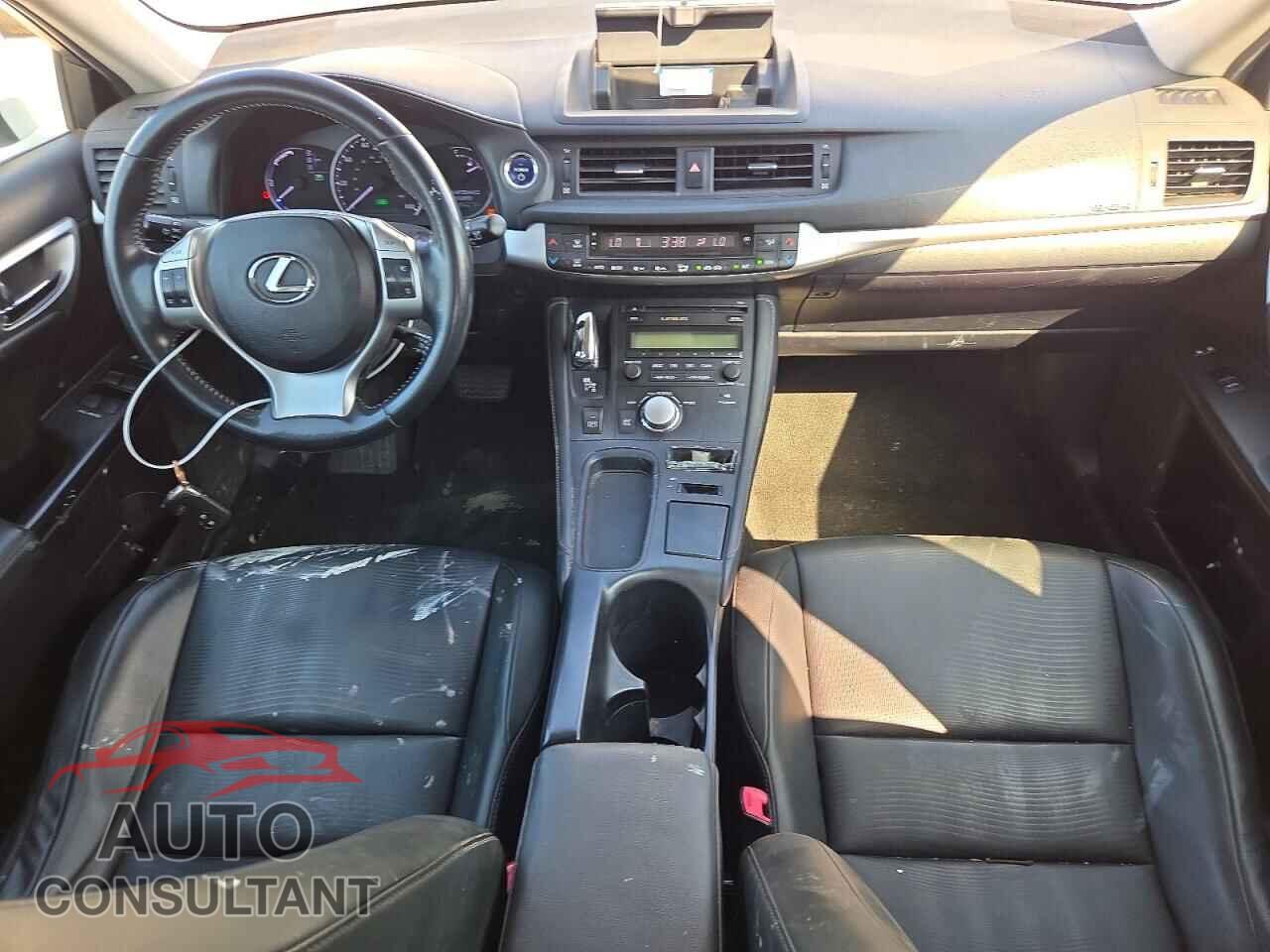 LEXUS CT 200 2012 - JTHKD5BH2C2080227