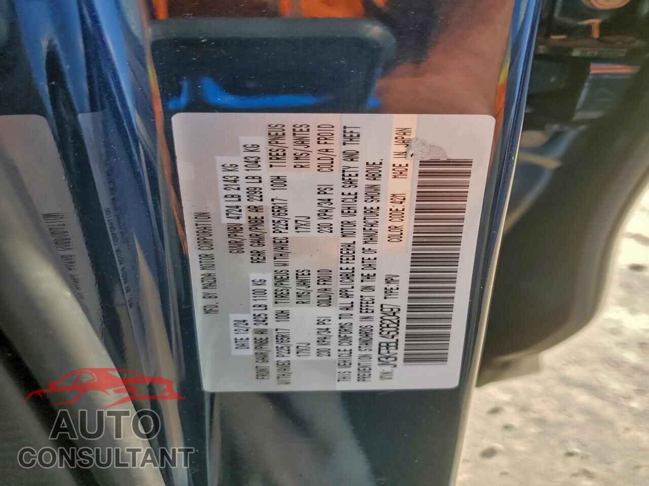MAZDA CX-5 SELEC 2025 - JM3KFBBL4S0620497