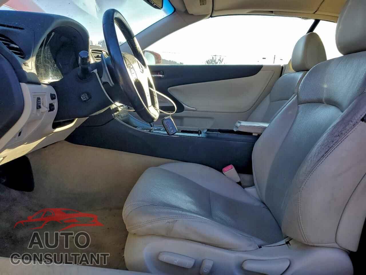 LEXUS IS 2010 - JTHFF2C28A2506780