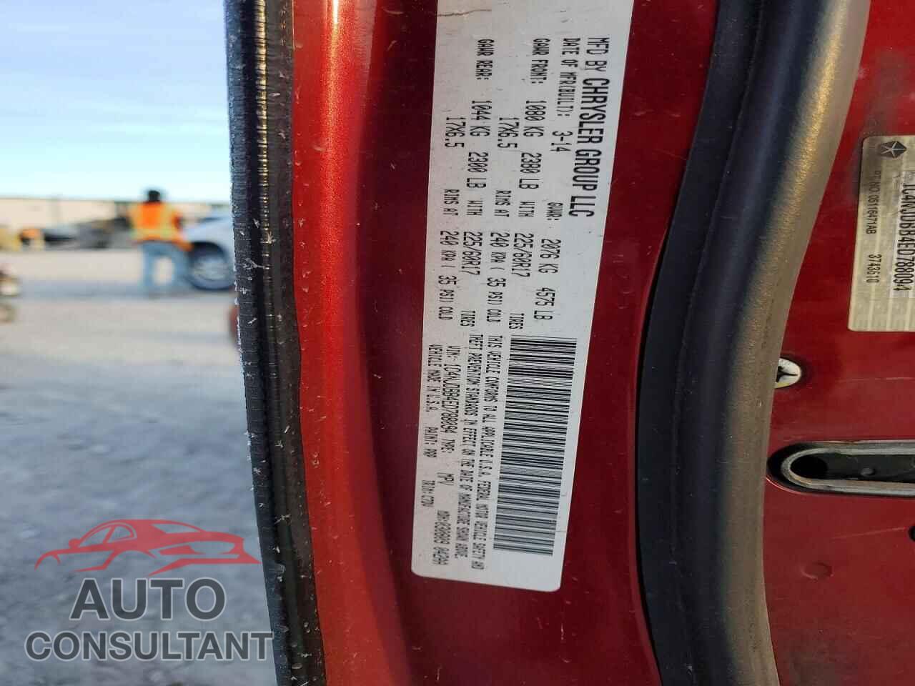 JEEP COMPASS 2014 - 1C4NJDBB4ED788094