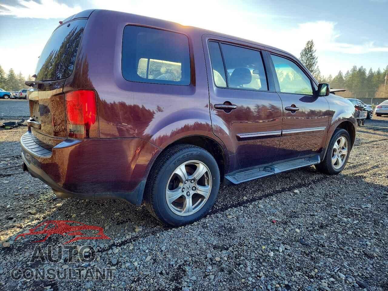 HONDA PILOT 2012 - 5FNYF3H54CB038047