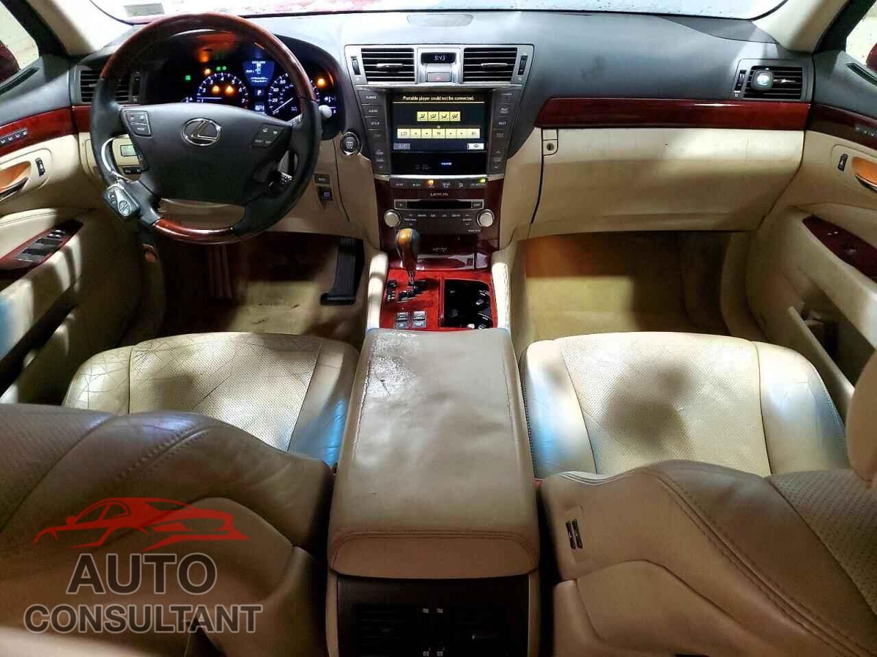 LEXUS LS460 2010 - JTHCL5EF8A5006419