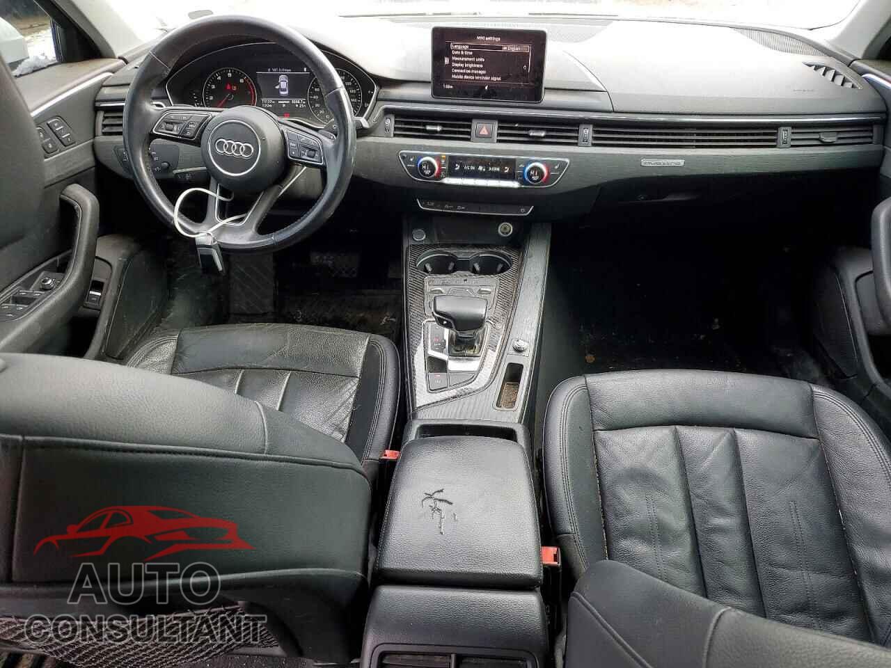 AUDI A4 2017 - WAUANAF45HN056775