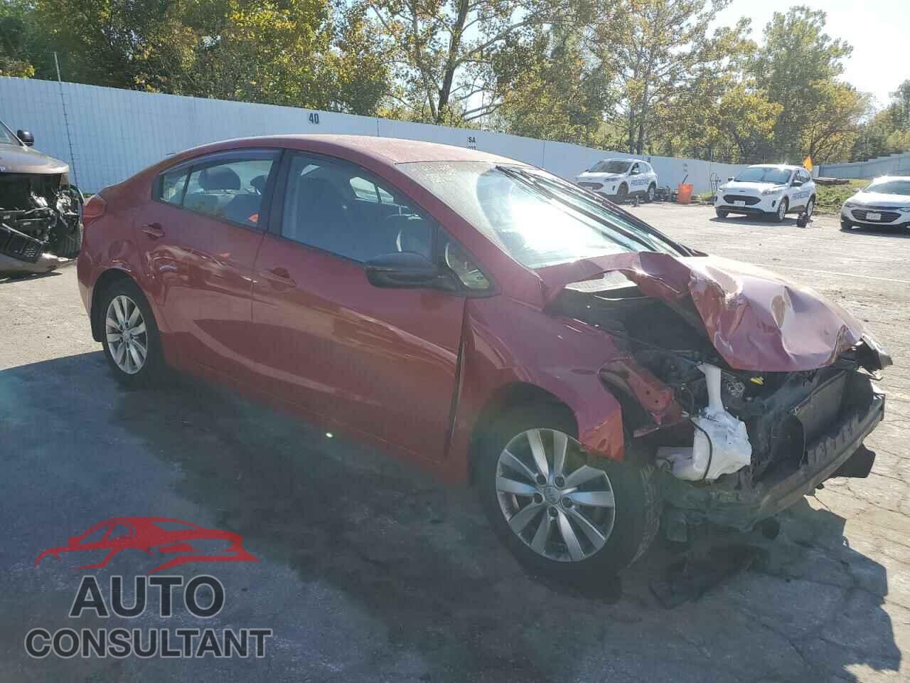 KIA FORTE 2016 - KNAFX4A69G5454399