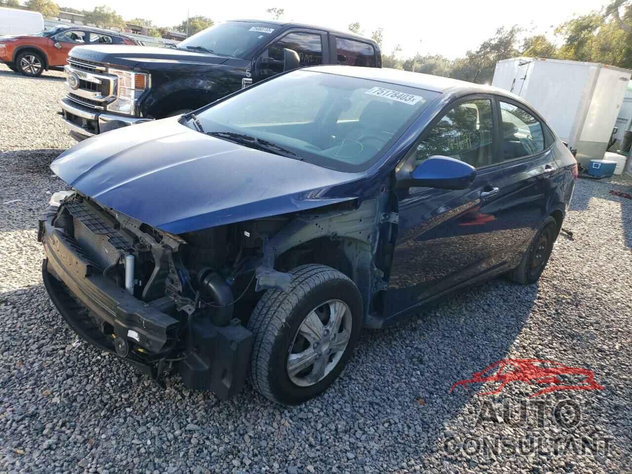 HYUNDAI ACCENT 2017 - KMHCT4AE9HU332654