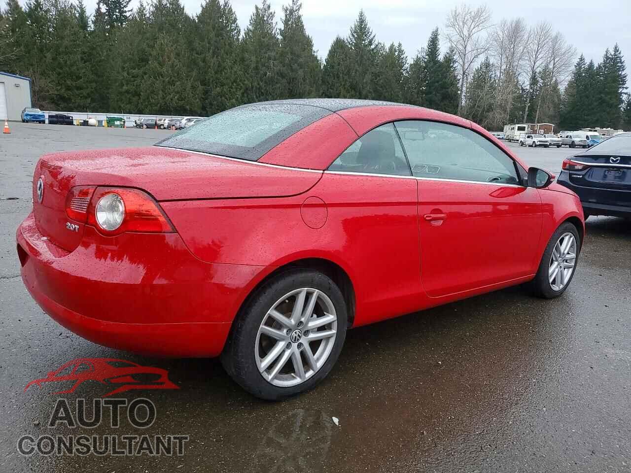 VOLKSWAGEN EOS 2009 - WVWFA71F69V022698