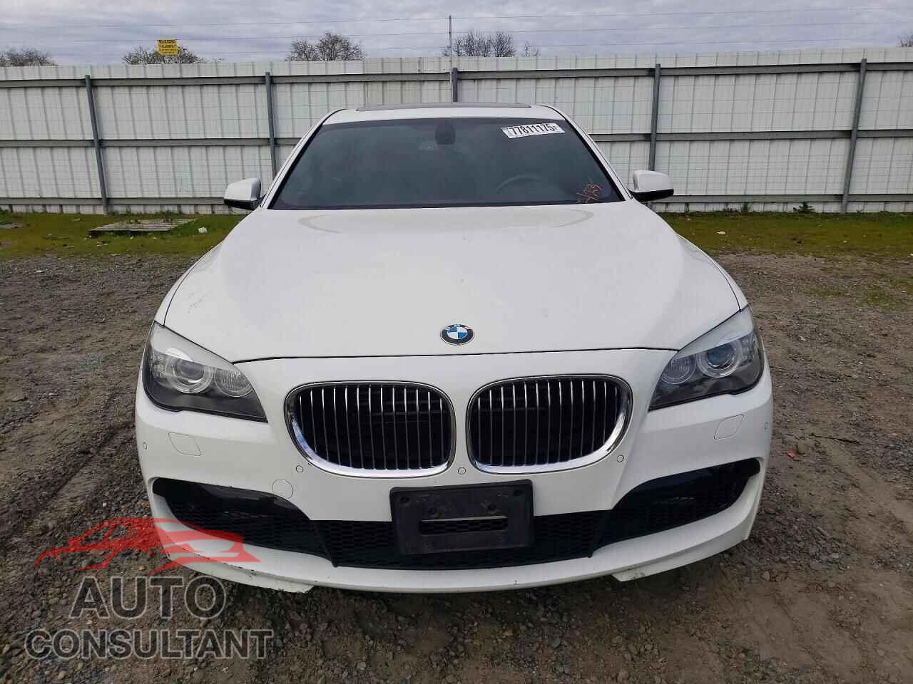 BMW 7 SERIES 2012 - WBAKB8C57CC962689