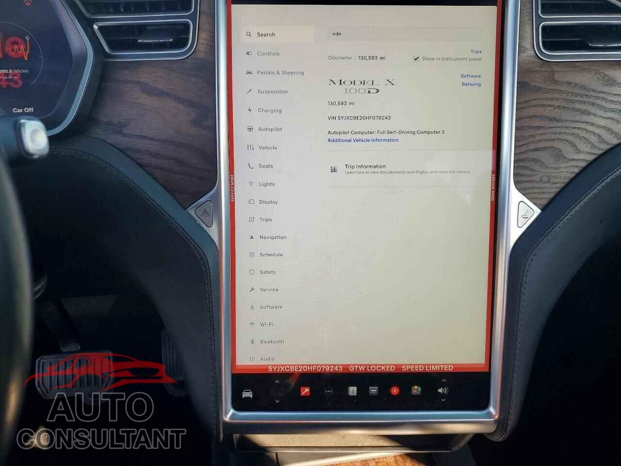 TESLA MODEL X 2017 - 5YJXCBE20HF079243
