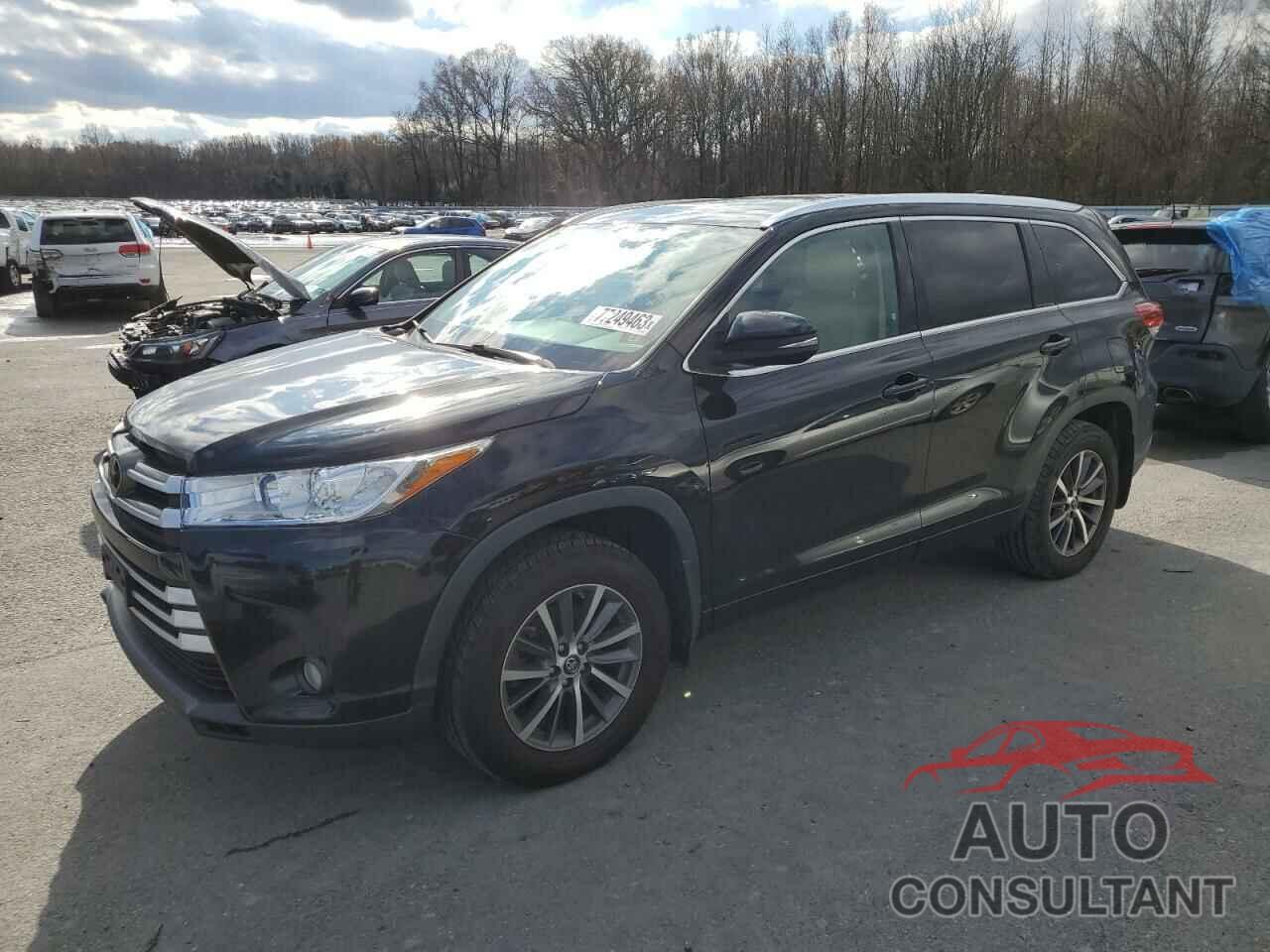 TOYOTA HIGHLANDER 2017 - 5TDJZRFH9HS433160