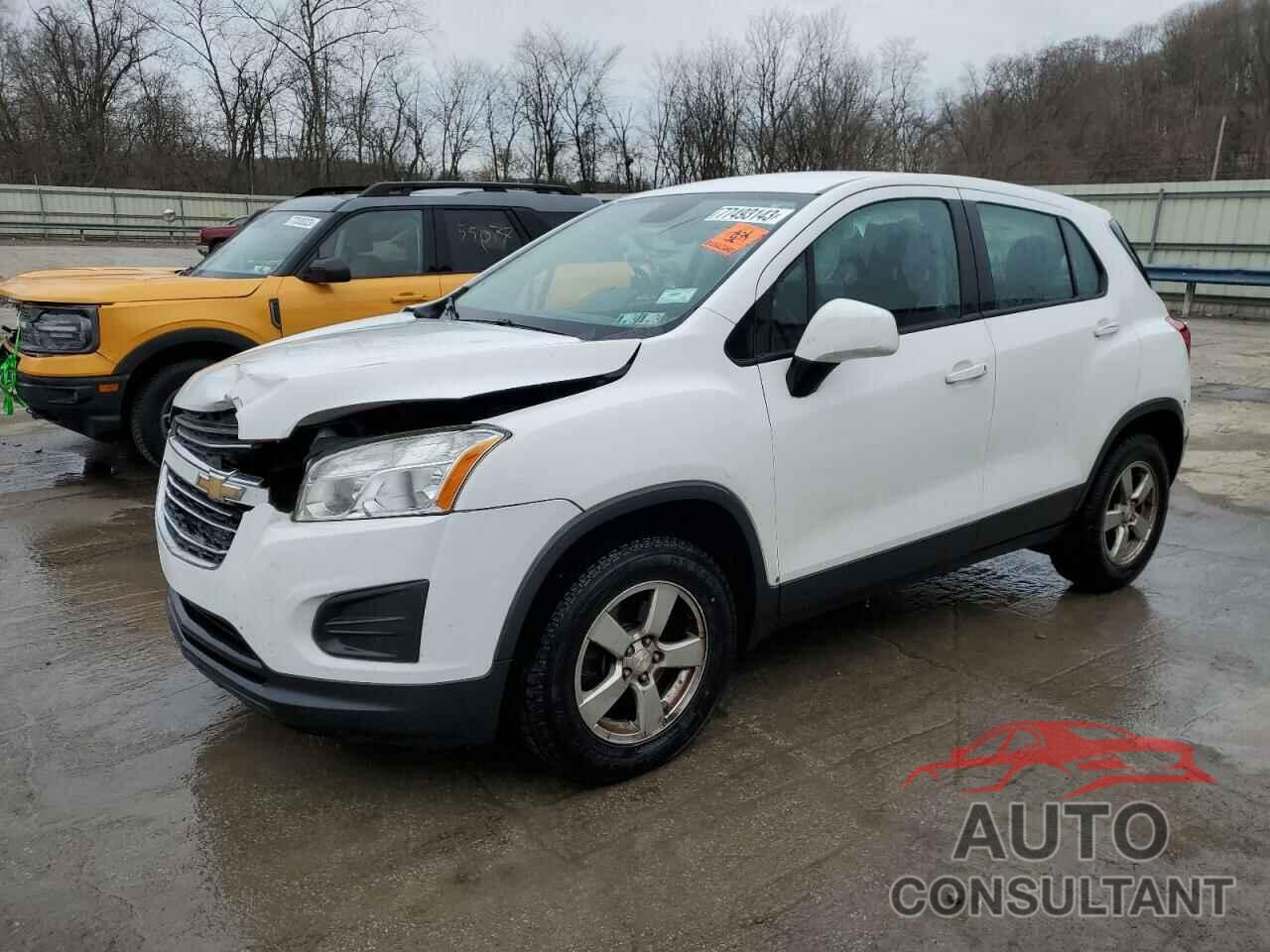 CHEVROLET TRAX 2016 - 3GNCJNSB0GL272140