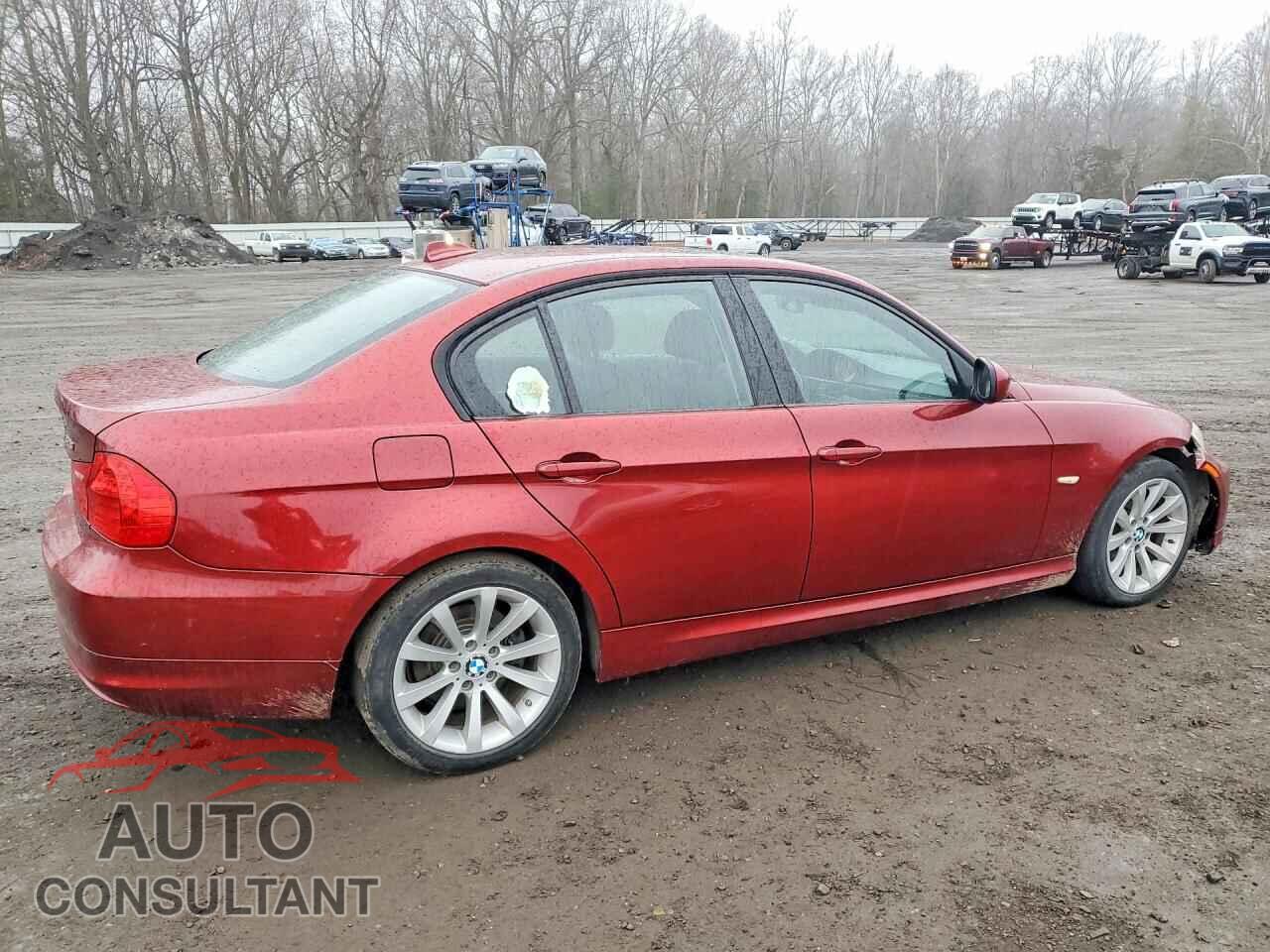 BMW 3 SERIES 2011 - WBAPH7C50BE678564