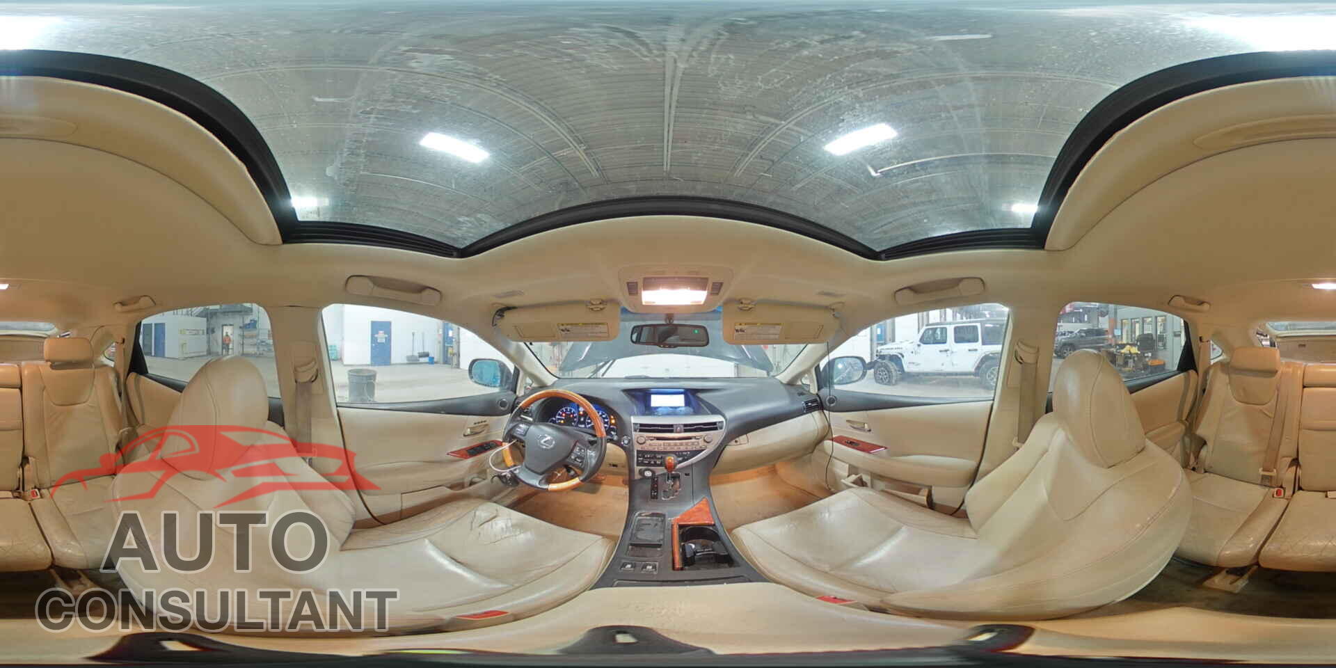 LEXUS RX350 2010 - 2T2BK1BA8AC039789