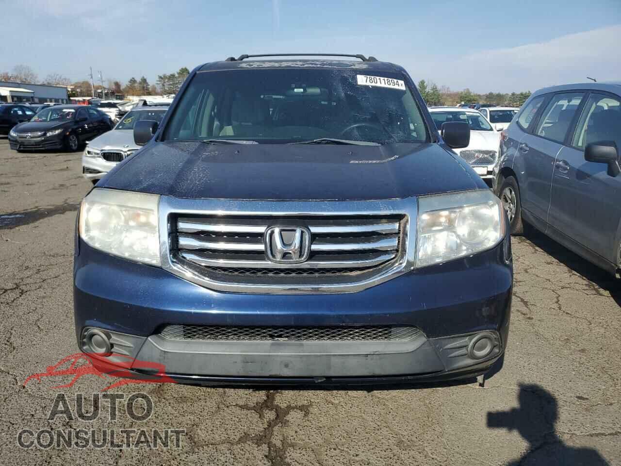 HONDA PILOT 2013 - 5FNYF4H21DB024040