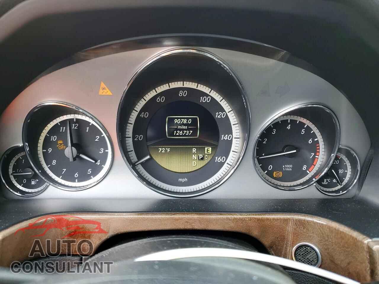 MERCEDES-BENZ E 2012 - WDDHF8JB0CA604023