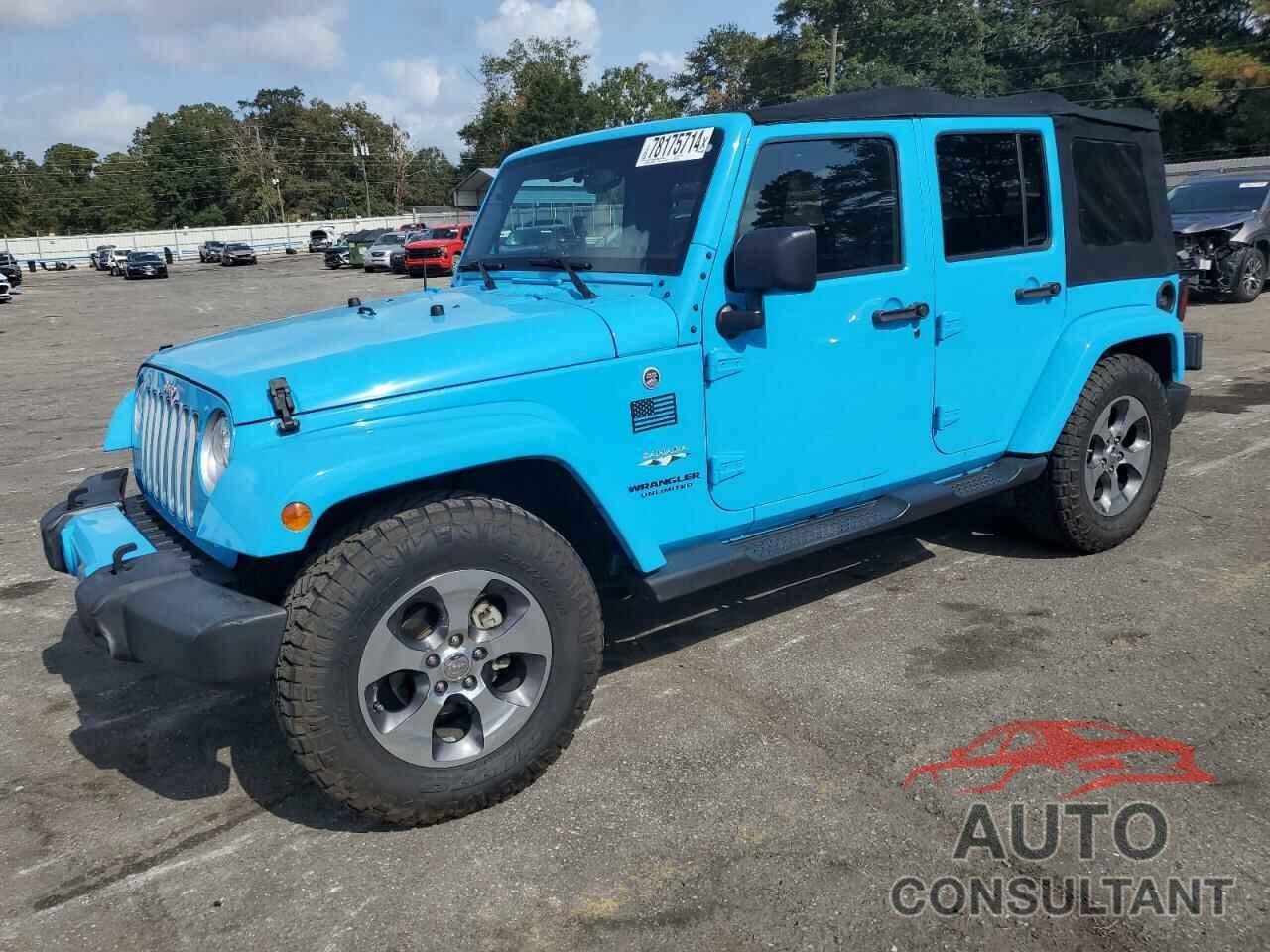 JEEP WRANGLER 2017 - 1C4BJWEG3HL697074