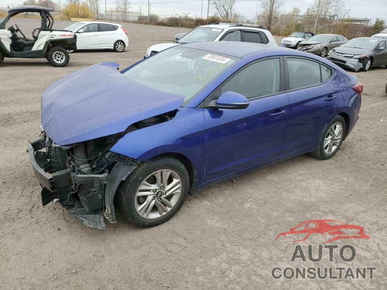 HYUNDAI ELANTRA 2019 - KMHD84LF3KU776437