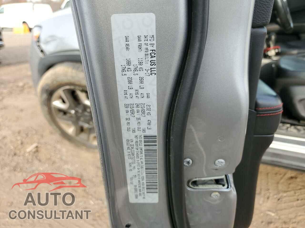 JEEP COMPASS 2017 - 3C4NJDDB0HT627723