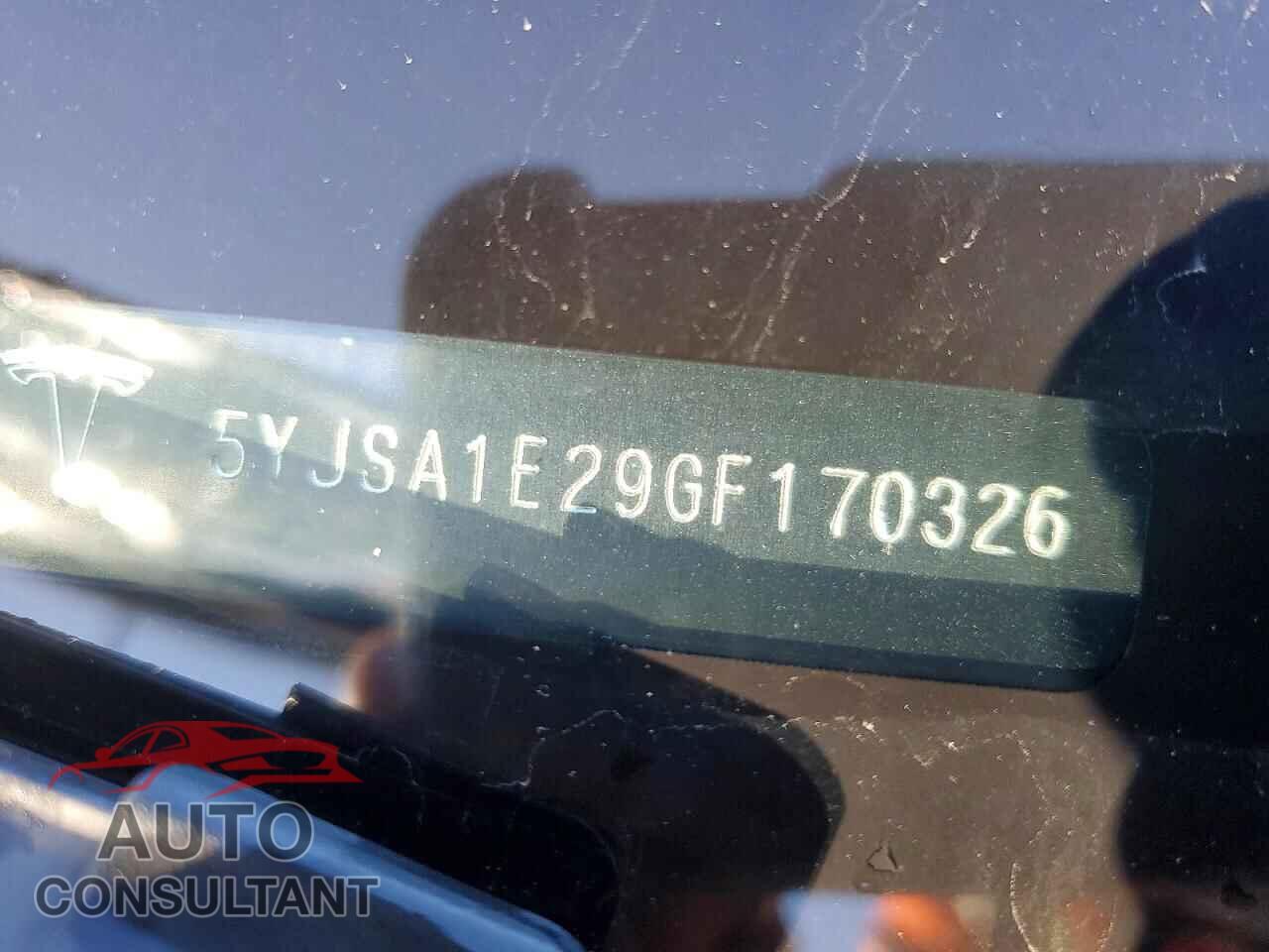 TESLA MODEL S 2016 - 5YJSA1E29GF170326