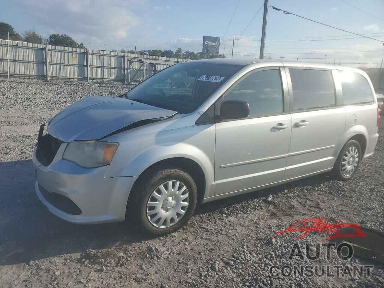 DODGE CARAVAN 2012 - 2C4RDGBG3CR167624