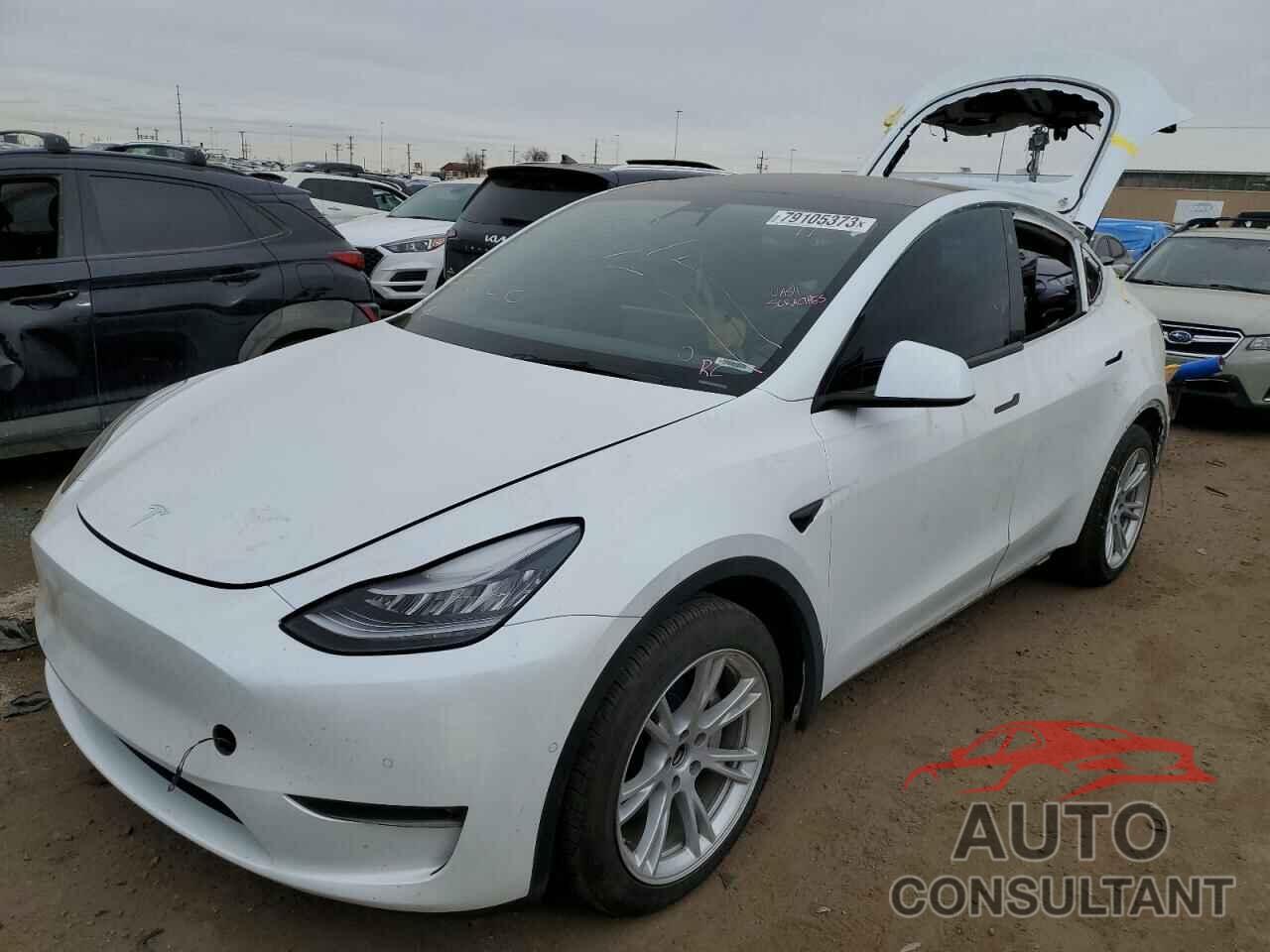 TESLA MODEL Y 2021 - 5YJYGDEE5MF097441