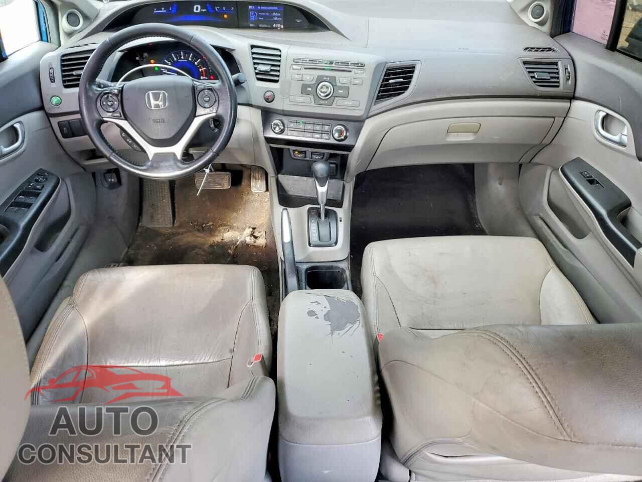 HONDA CIVIC 2012 - 19XFB2F91CE318064