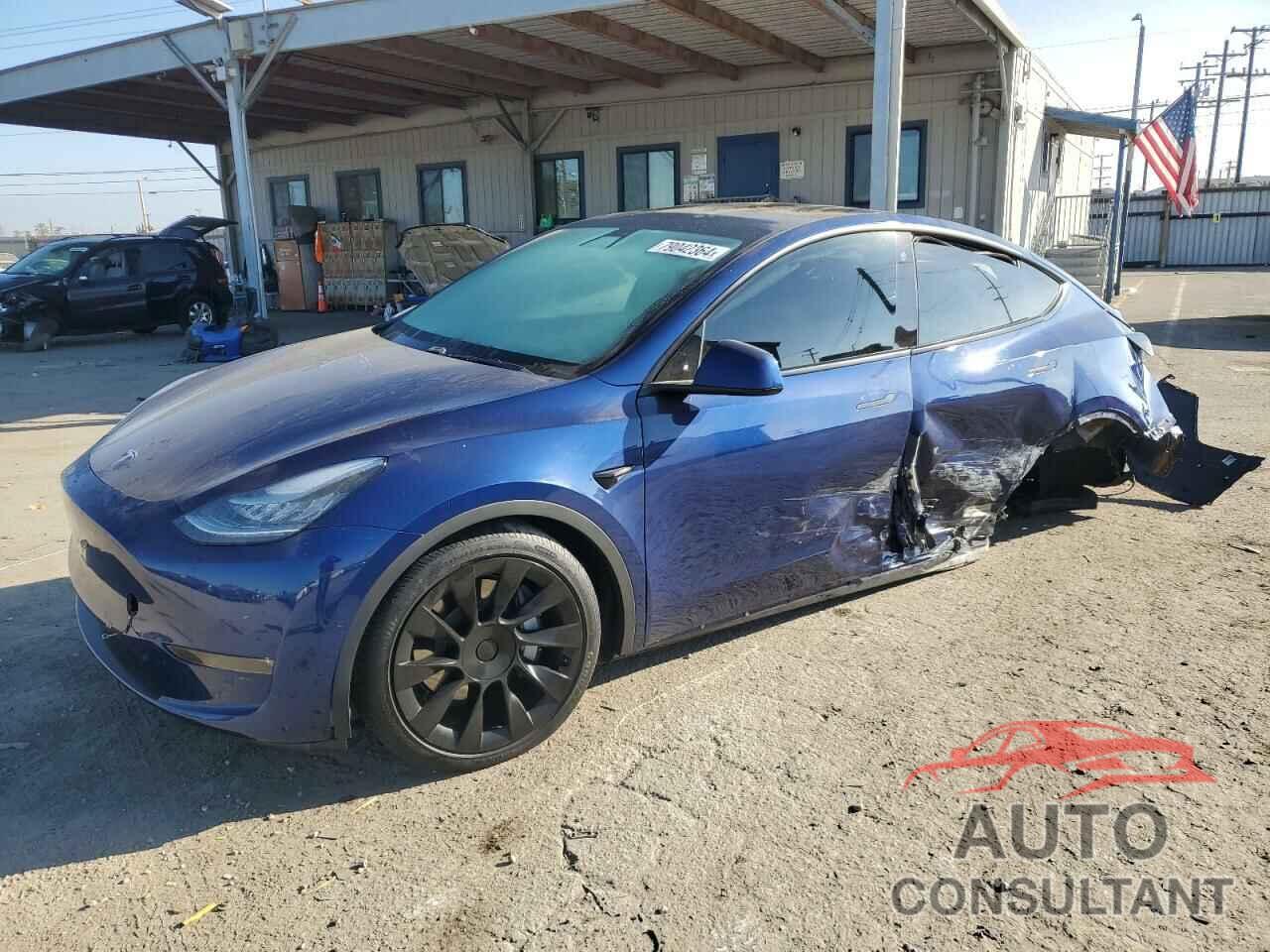 TESLA MODEL Y 2021 - 5YJYGDEE1MF070656