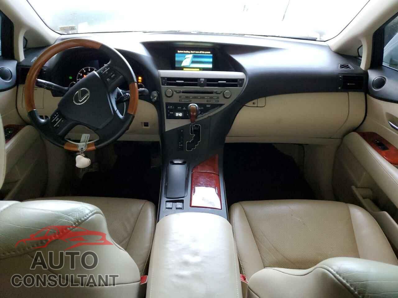 LEXUS RX350 2010 - 2T2BK1BA0AC004986