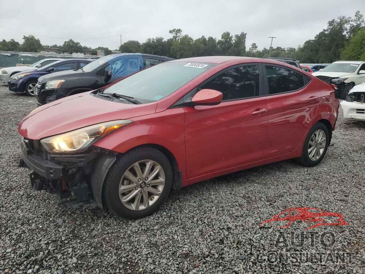 HYUNDAI ELANTRA 2016 - KMHDH4AE2GU557079