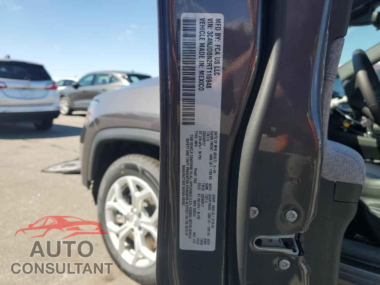 JEEP COMPASS 2024 - 3C4NJDBN2RT116948