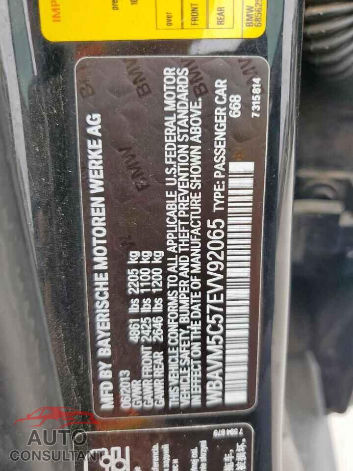 BMW X1 2014 - WBAVM5C57EVV92065