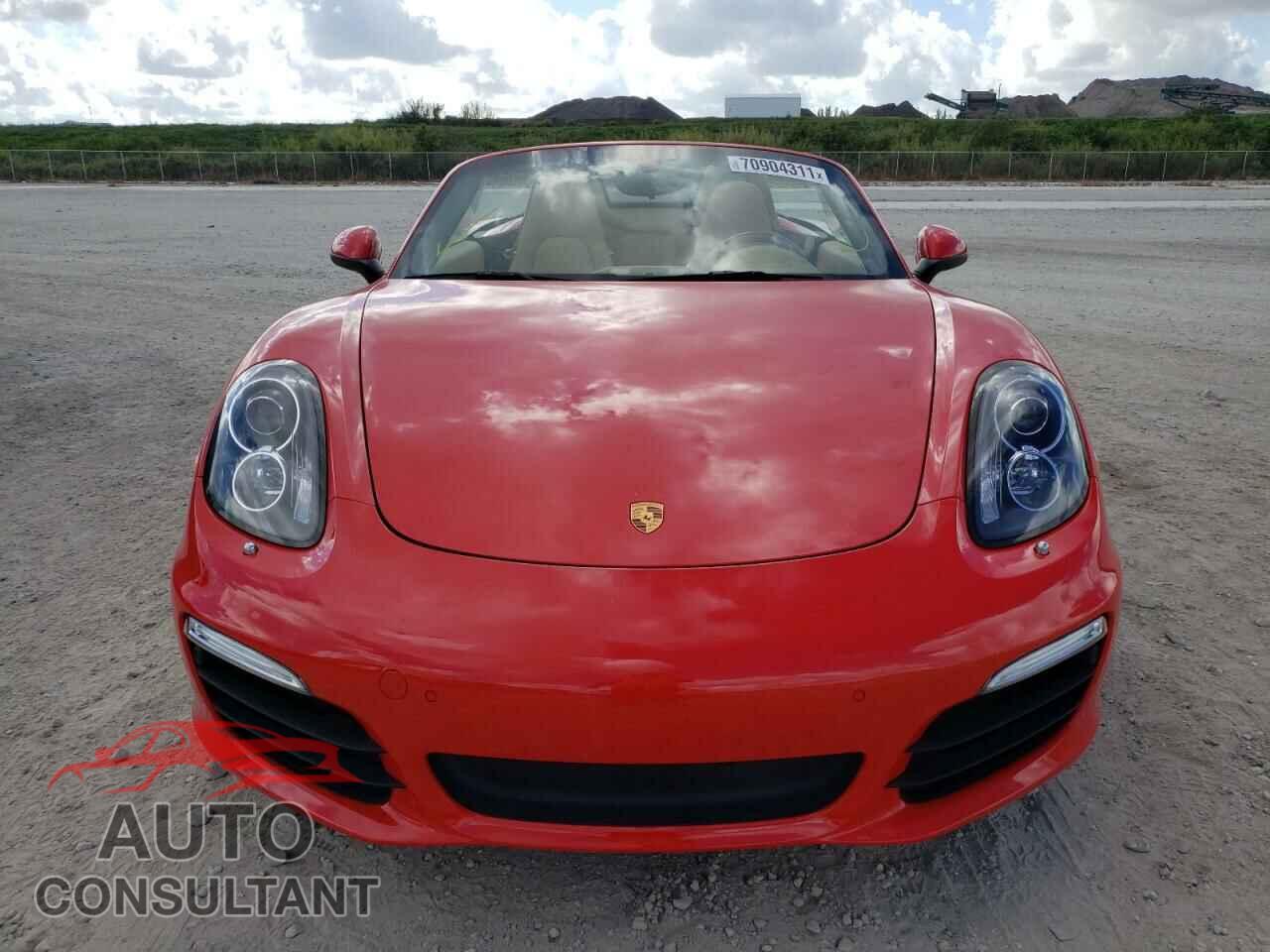 PORSCHE BOXSTER 2016 - WP0CA2A81GS120625