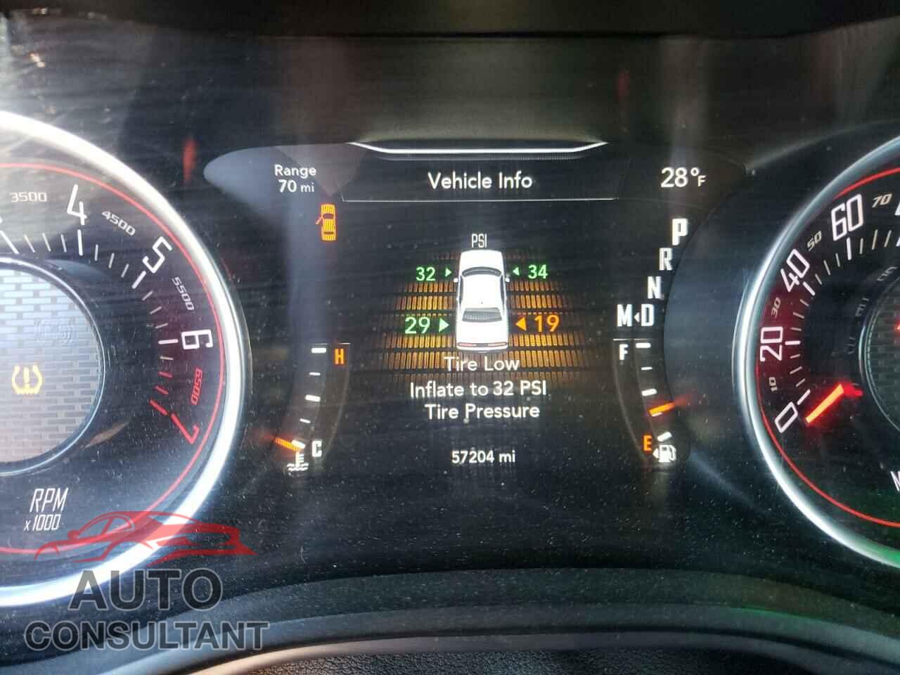 DODGE CHALLENGER 2016 - 2C3CDZAGXGH336492