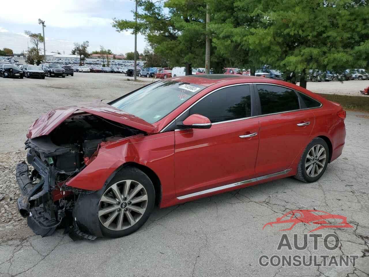 HYUNDAI SONATA 2017 - 5NPE34AFXHH463480
