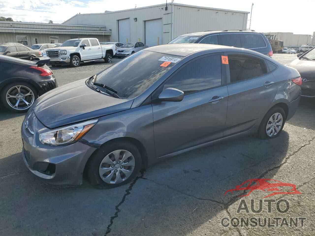 HYUNDAI ACCENT 2017 - KMHCT4AE7HU299816