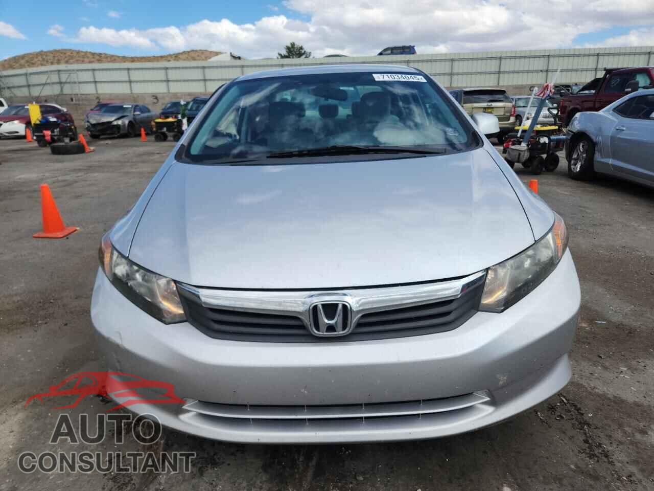 HONDA CIVIC 2012 - 19XFB2F55CE072889