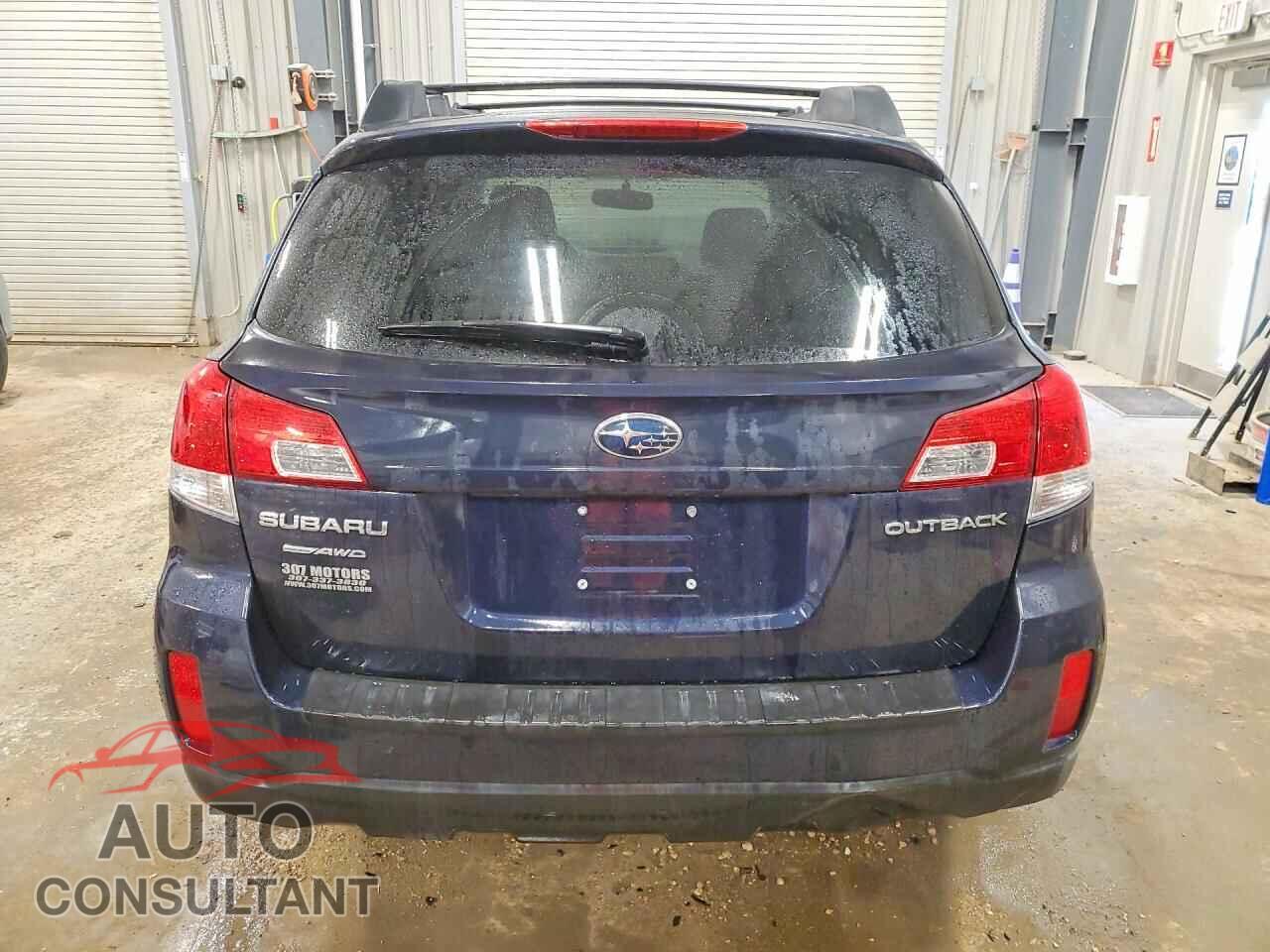 SUBARU OUTBACK 2012 - 4S4BRCCC6C3292189