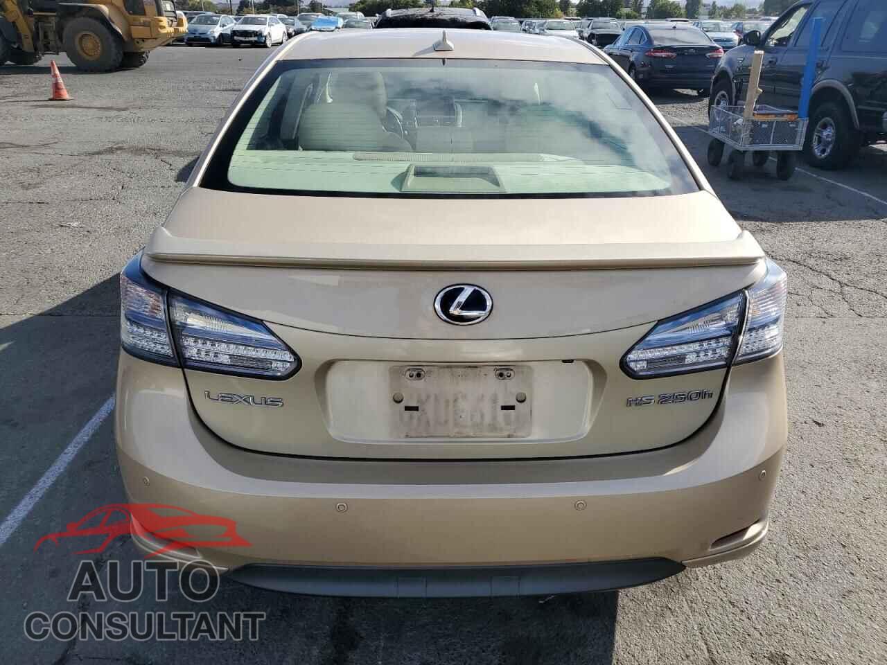 LEXUS HS 2010 - JTHBB1BA7A2000497