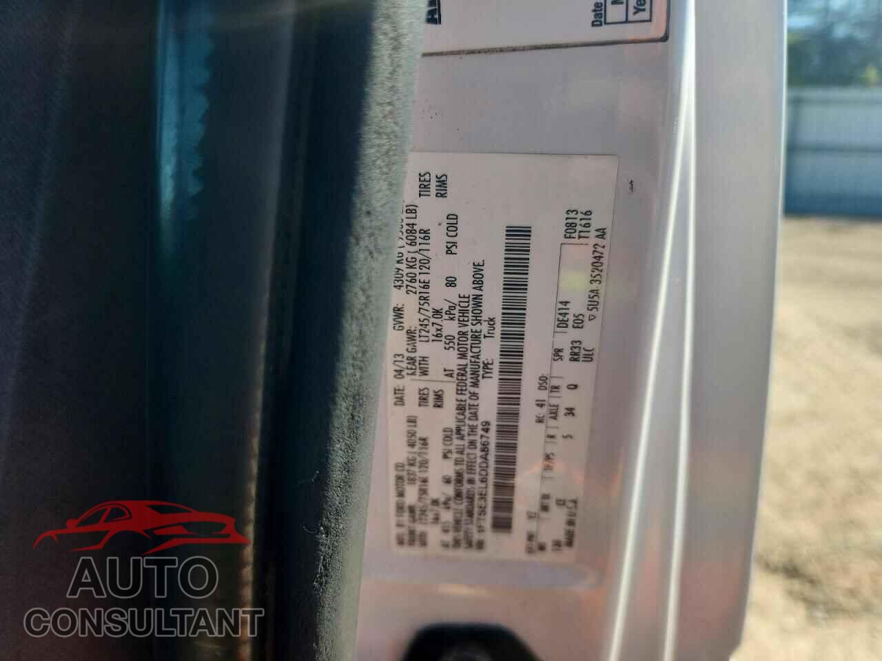 FORD ECONOLINE 2013 - 1FTSE3EL6DDA86749