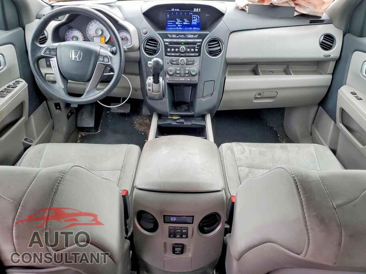 HONDA PILOT 2013 - 5FNYF3H25DB017778