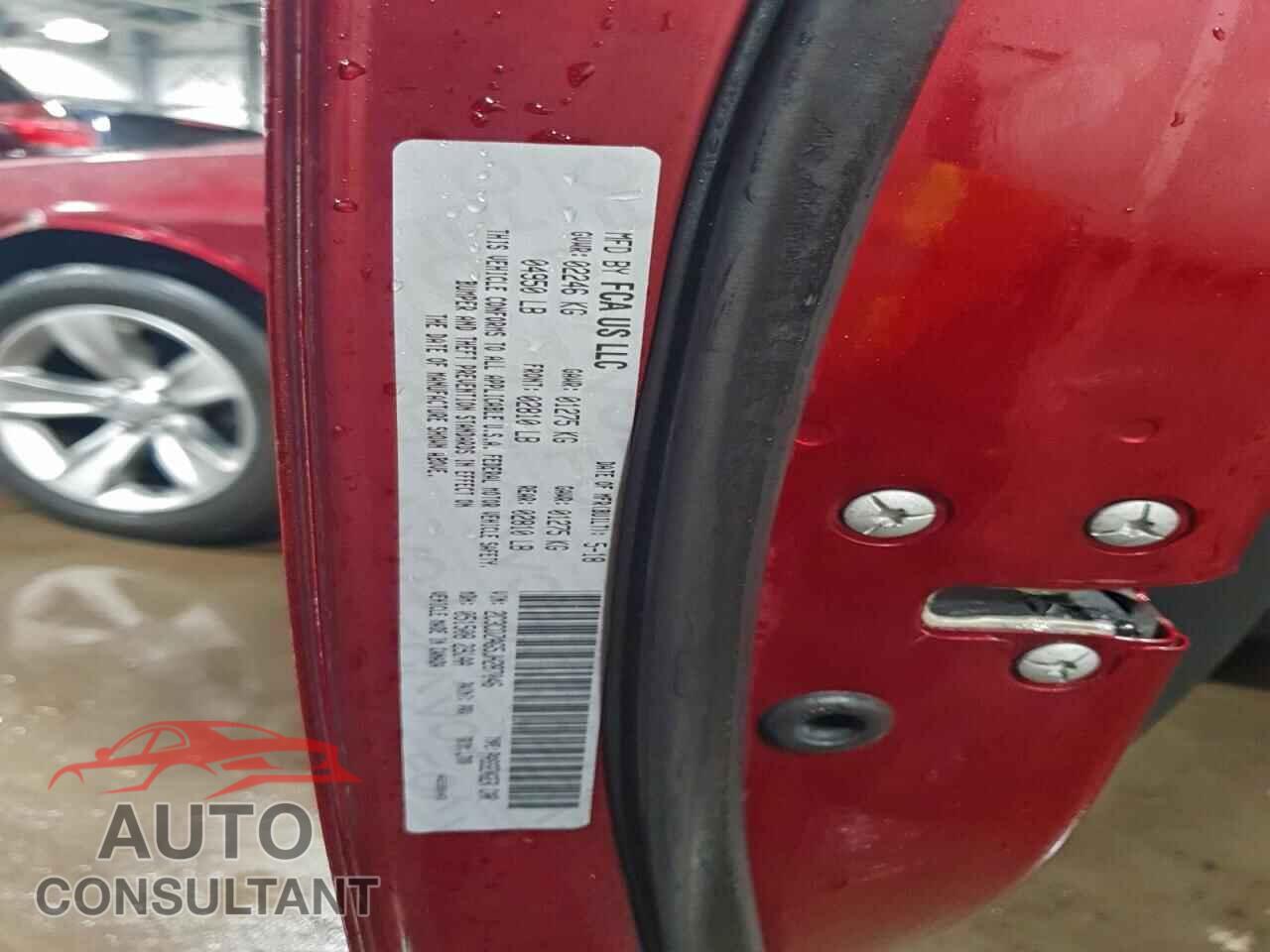 DODGE CHALLENGER 2018 - 2C3CDZAG5JH287046