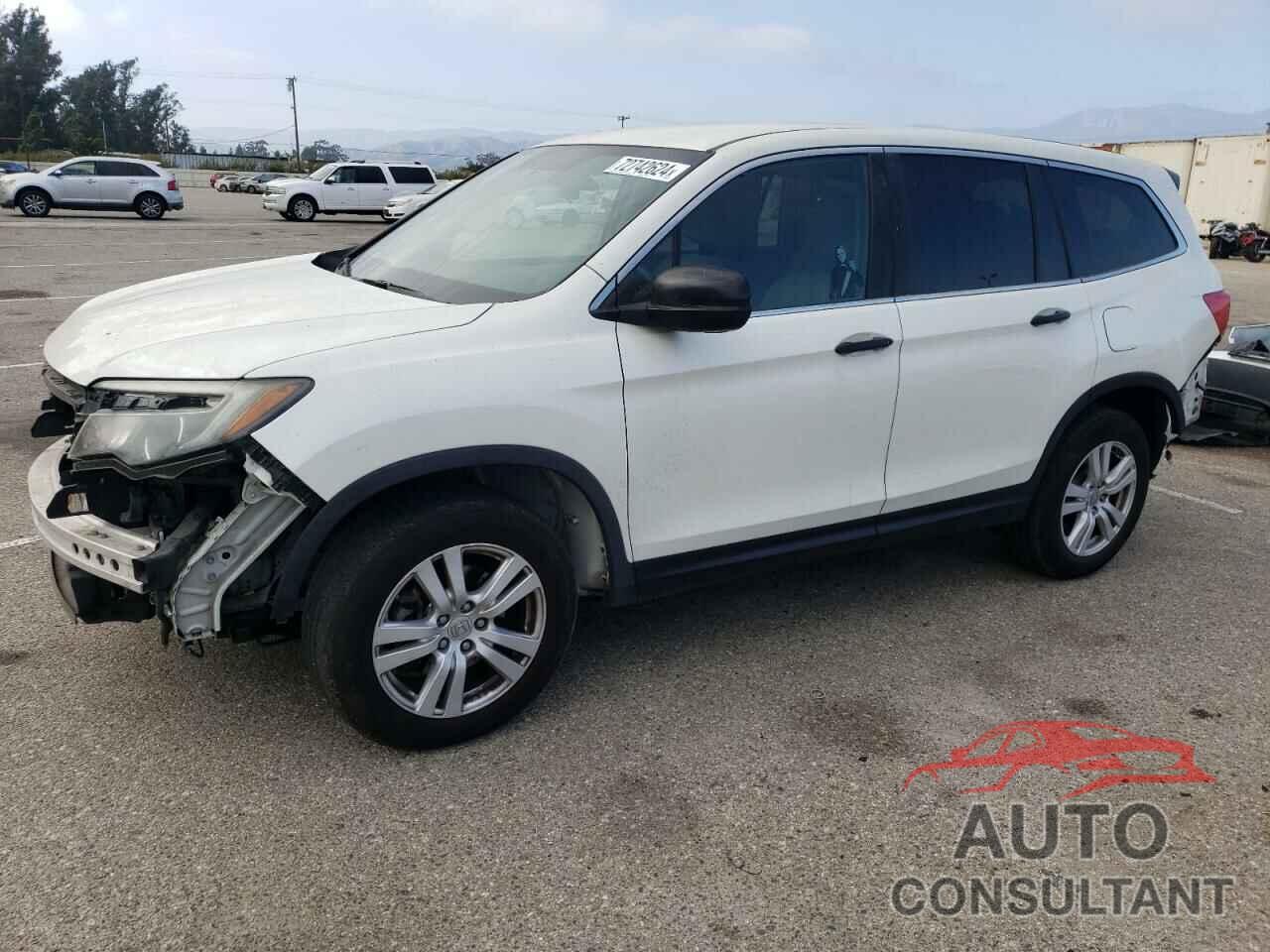 HONDA PILOT 2018 - 5FNYF5H1XJB019220