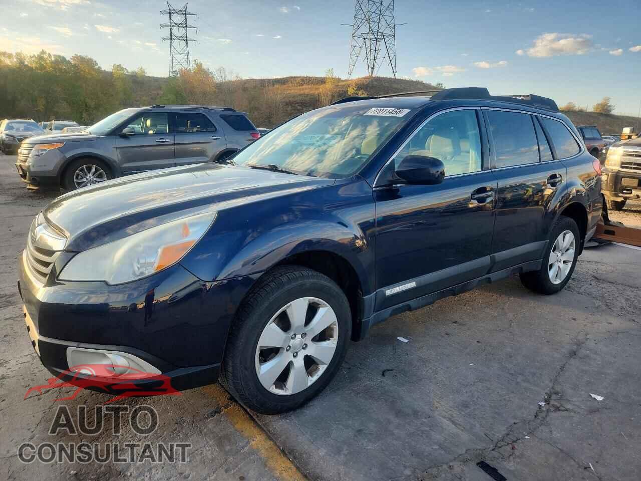 SUBARU OUTBACK 2012 - 4S4BRCHC8C3211508