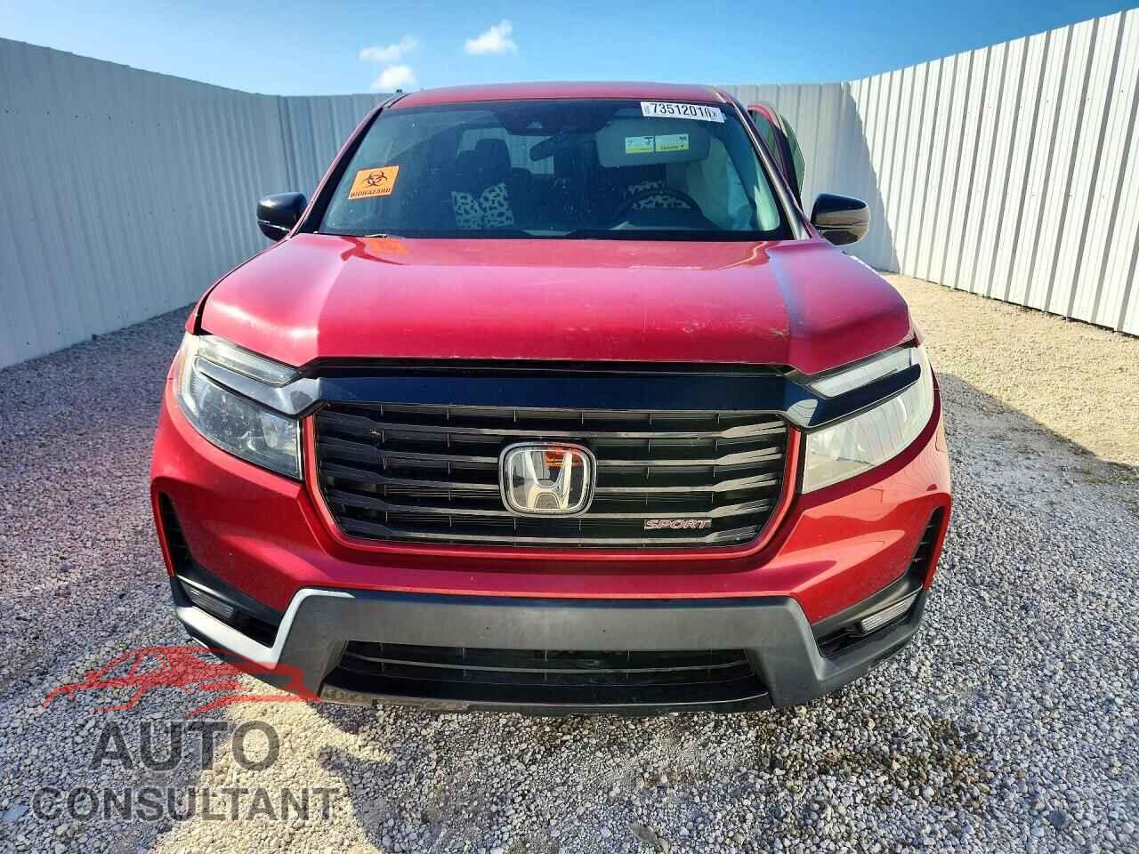 HONDA RIDGELINE 2021 - 5FPYK3F18MB009123